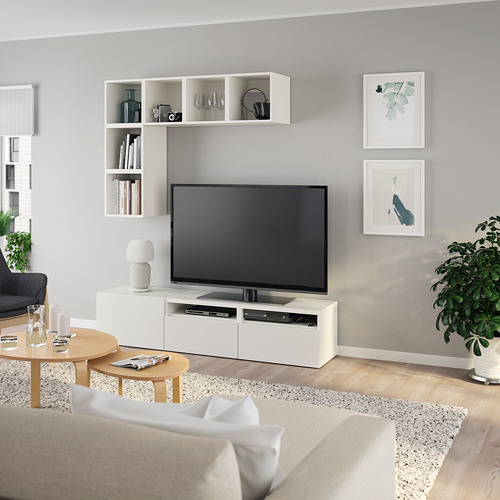 EKET/BESTÅ kombinasi kabinet TV