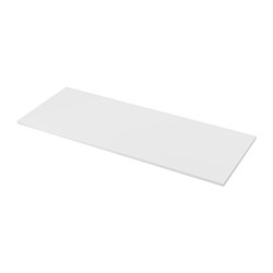 LILLTRÄSK - Worktop, white/laminate, 123x2.8 cm