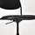 ÖRFJÄLL - kursi putar, hitam/Vissle hitam | IKEA Indonesia - PE730551_S1