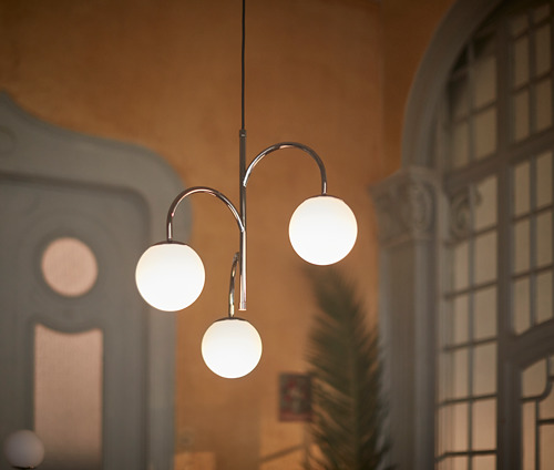 SIMRISHAMN lampu gantung, 3 cabang
