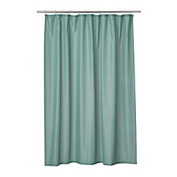 curtains teal