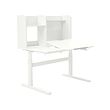 BERGLÄRKA - Meja, putih/dapat dimiringkan, 100x70 cm