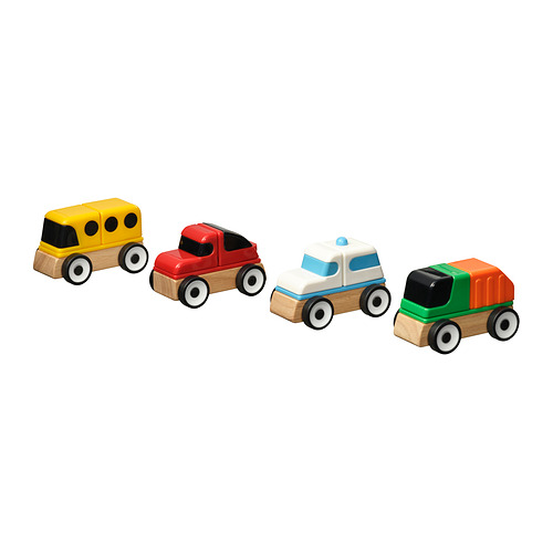 LILLABO Set kendaraan 4 unit