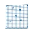 GREJIG - rak dinding dengan rel, biru, 58x59 cm | IKEA Indonesia - E1011523_S2