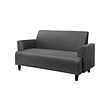 BILLESHOLM - Sofa 2 dudukan, abu-abu