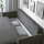 HOLMSUND - 3-seat sofa bed, Borgunda dark grey | IKEA Indonesia - PE912148_S1