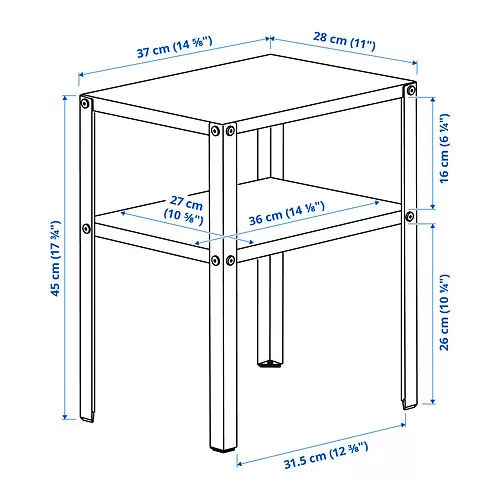 KNARREVIK Measurement Illustration