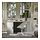 ALEX/LAGKAPTEN - meja, diwarnai putih/efek kayu oak putih, 120x60 cm | IKEA Indonesia - PE912300_S1
