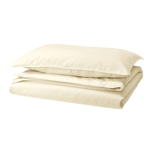ÄNGSLILJA duvet cover and pillowcase