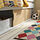 KLIPPUGGLA bed frame with storage