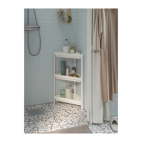 VESKEN corner shelf unit