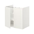 ENHET - Bs cb f wb w shlf/doors, white, 60x42x60 cm