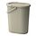 DAMMÄNG - bin with lid, grey-beige, 26 l | IKEA Indonesia - PE912322_S1