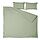 ÄNGSLILJA - duvet cover and 2 pillowcases, grey-green, 240x220/50x80 cm | IKEA Indonesia - PE940619_S1