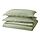 ÄNGSLILJA - duvet cover and 2 pillowcases, grey-green, 200x200/50x80 cm | IKEA Indonesia - PE940620_S1