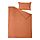 ÄNGSLILJA - duvet cover and pillowcase, red-brown, 150x200/50x80 cm | IKEA Indonesia - PE940633_S1