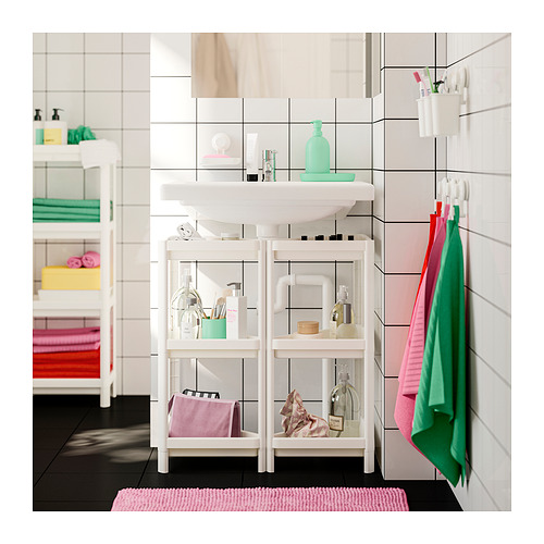 VESKEN corner shelf unit