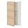 ENHET - wall cb w 2 shlvs/door, white/oak effect, 40x17x75 cm | IKEA Indonesia - PE773277_S1