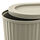 DAMMÄNG - bin with lid, grey-beige, 26 l | IKEA Indonesia - PE912340_S1