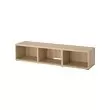 BESTÅ - meja TV, efek kayu oak diwarnai putih, 180x40x38 cm | IKEA Indonesia - PE516838_S2