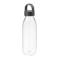 IKEA 365+ - Botol air, abu-abu tua, 0.5 l