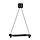 ACKJA - lampu gantung, berbentuk ombak/hitam, 60 cm | IKEA Indonesia - PE912355_S1