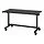 MITTZON - foldable table with castors, black, 140x70 cm | IKEA Indonesia - PE912358_S1