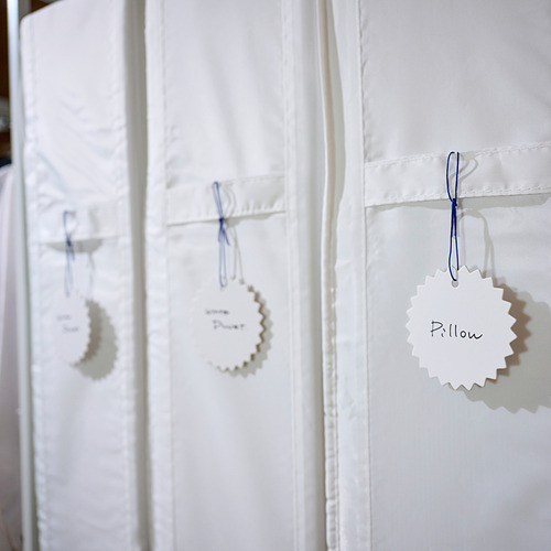 FÖNSTERFIKUS label with string, set of 9