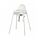 ANTILOP - highchair with safety belt, white/white | IKEA Indonesia - PE975534_S1