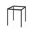 SANDSBERG - rangka bawah untuk daun meja, hitam, 67x67x73 cm | IKEA Indonesia - PE830374_S2