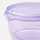 PRUTA - snack container with lid, lilac/green, 0.3 l | IKEA Indonesia - PE975558_S1