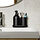 GANSJÖN - 3-piece bathroom set, black | IKEA Indonesia - PE975587_S1