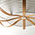 TAGGTOFS - kap lampu gantung, putih/bambu, 67 cm | IKEA Indonesia - PE975603_S1
