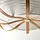 TAGGTOFS - pendant lamp shade, white/bamboo, 67 cm | IKEA Indonesia - PE975603_S1