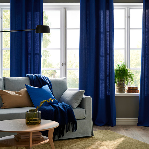 GINSTMOTT curtains, 1 pair