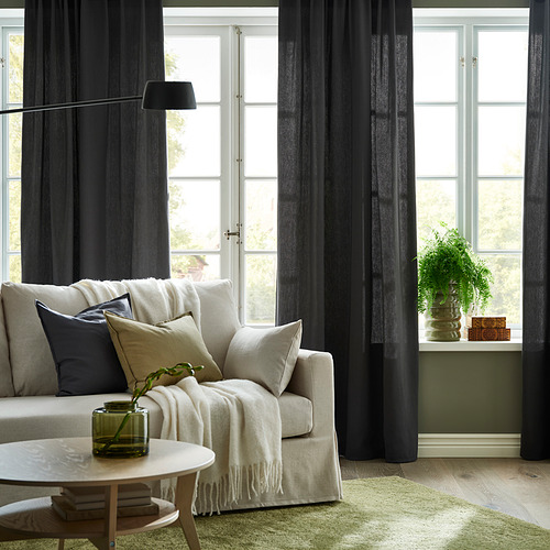 GINSTMOTT curtains, 1 pair