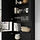 BILLY/OXBERG - rak buku dengan pintu/unit ekstensi, hitam efek kayu oak, 80x30x237 cm | IKEA Indonesia - PE872561_S1