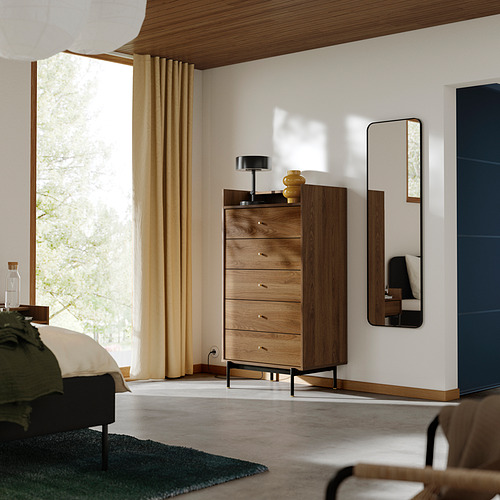 RÅDMANSÖ chest of 5 drawers