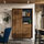 RÅDMANSÖ - wardrobe, brown walnut effect, 118x64x190 cm | IKEA Indonesia - PE975728_S1
