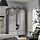 GULLABERG - wardrobe, grey, 128x64x201 cm | IKEA Indonesia - PE975746_S1