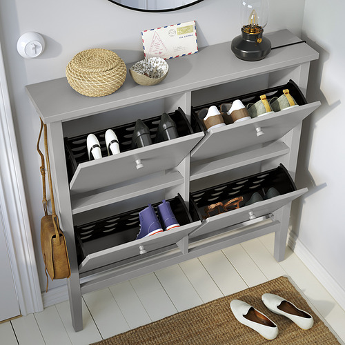 GULLABERG shoe cabinet with 4 compartments