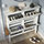 GULLABERG - shoe cabinet with 4 compartments, white, 105x22x107 cm | IKEA Indonesia - PE975815_S1