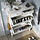 GULLABERG - shoe cabinet with 2 compartments, white, 88x30x122 cm | IKEA Indonesia - PE975829_S1