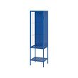 RUDSTA - Kabinet pintu kaca, biru, 42x37x155 cm