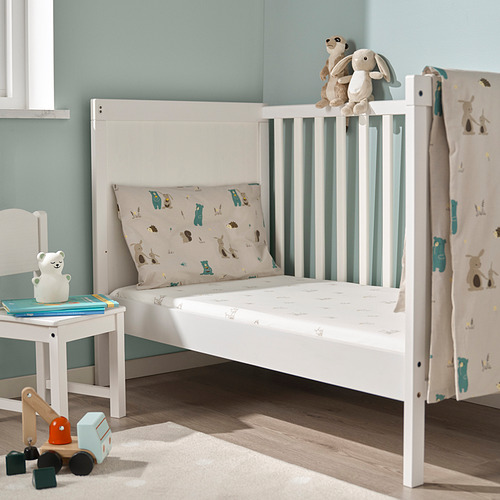 LEN fitted sheet for cot