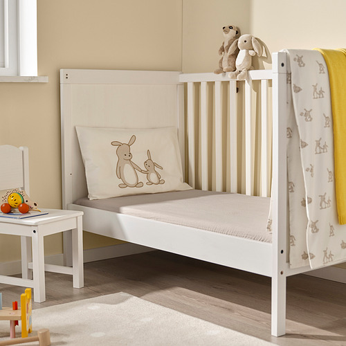 LEN fitted sheet for cot