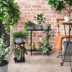 FJÄRILSBUSKE - Plant pot, in/outdoor/grey, 12 cm
