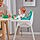 ANTILOP - kursi makan anak dengan baki, putih/putih | IKEA Indonesia - PE976001_S1