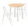 PINNTORP/FRÖSVI table and 2 folding chairs