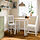 PINNTORP table and 2 chairs